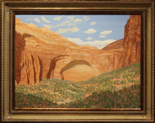 Zions, Frank Ray Huff, 30” x 40,” oil on canvas, 2009